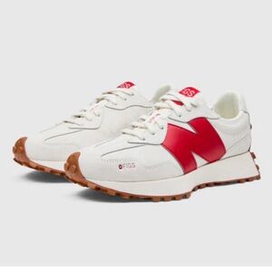 Figs White and Red Women's Sneakers